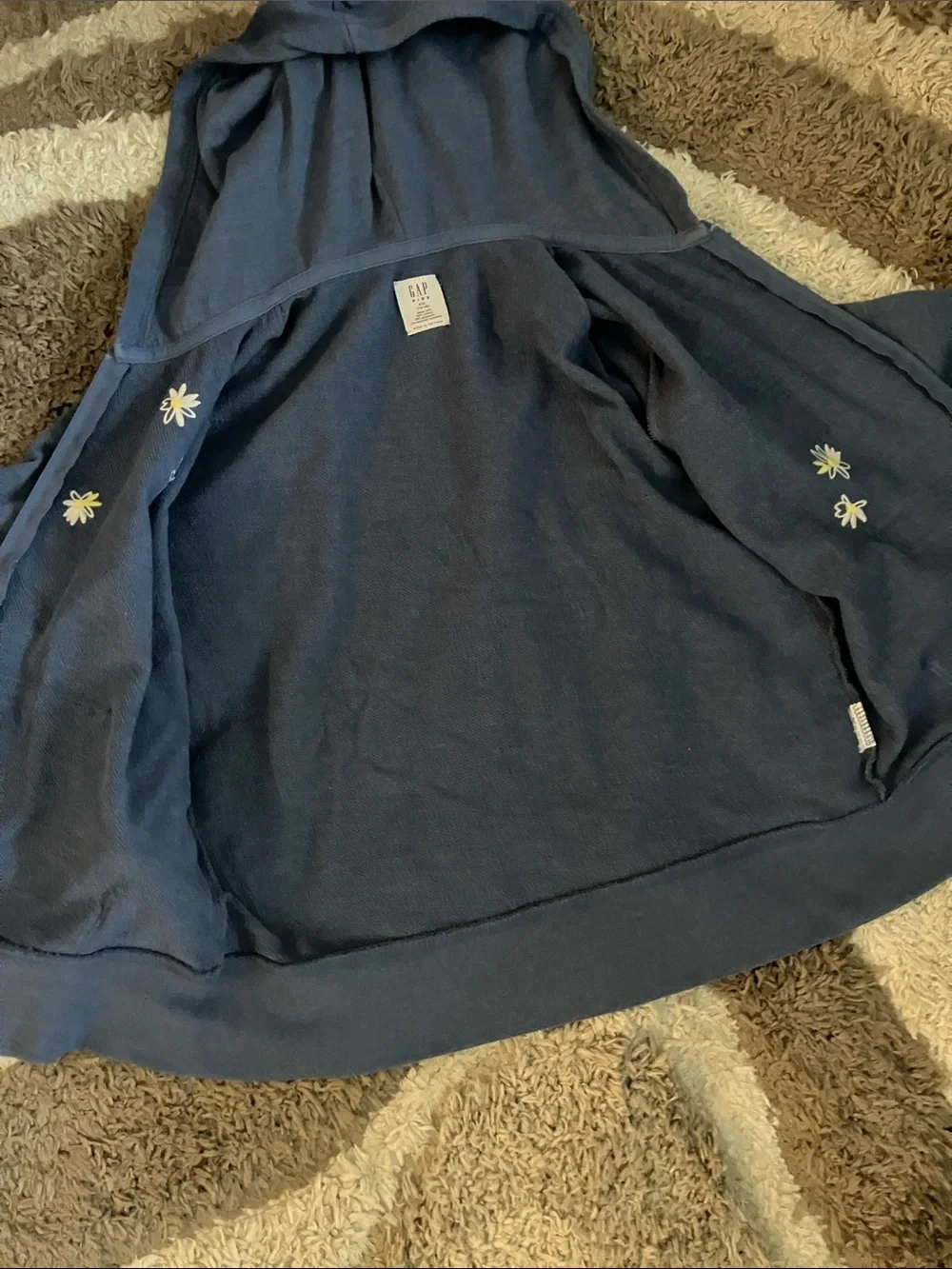 GAP Daisy Zip-Up Hoodie